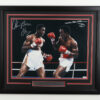 Sugar Ray Leonard and Thomas Hearns